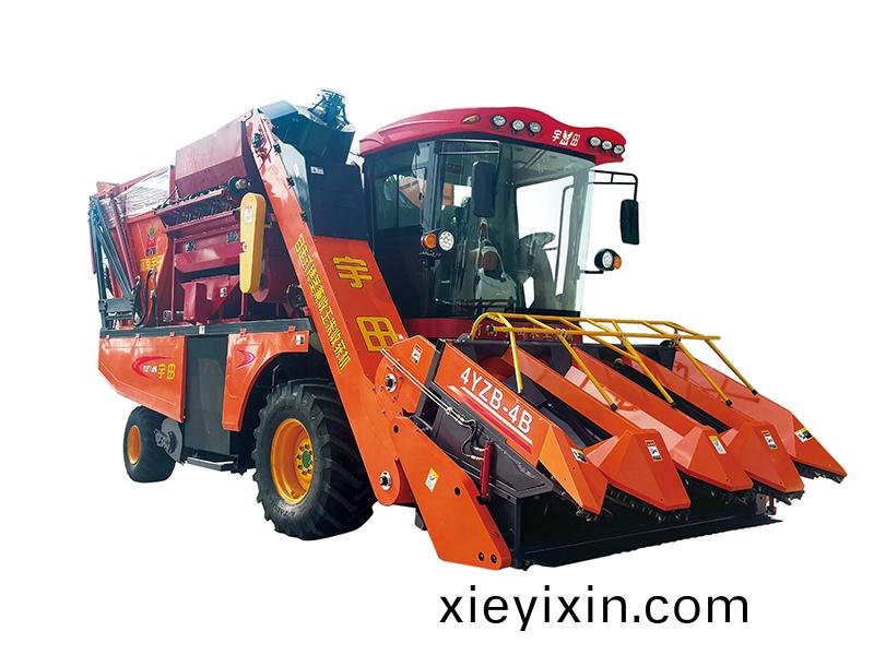 4YZB-4B自(zi)走(zou)式穗莖兼(jian)收(shou)玉米收(shou)穫機